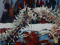 Click to see it big Nereispelagica, gemalt mit Ölfarben